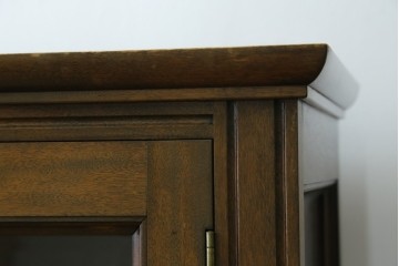 和製ヴィンテージ　希少　松本民芸家具　特注品　クラシカルな印象のキャビネット　(R-087593)