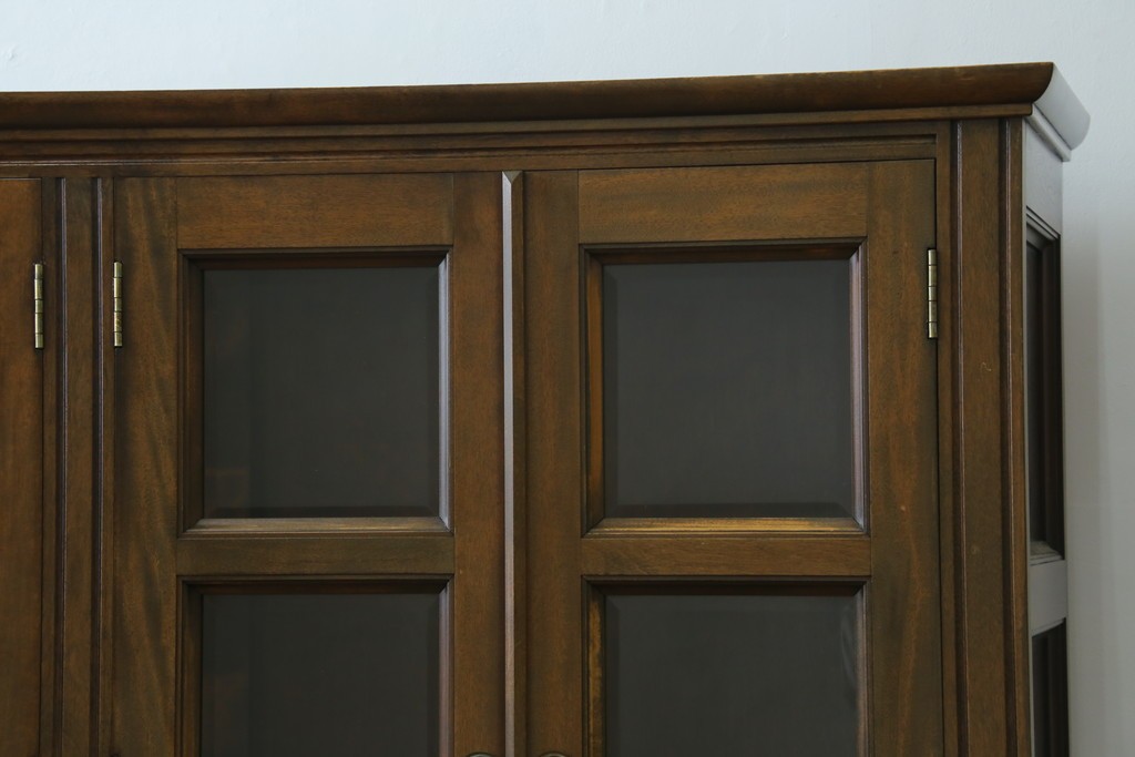 和製ヴィンテージ　希少　松本民芸家具　特注品　クラシカルな印象のキャビネット　(R-087593)