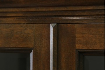 和製ヴィンテージ　希少　松本民芸家具　特注品　クラシカルな印象のキャビネット　(R-087593)