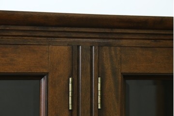 和製ヴィンテージ　希少　松本民芸家具　特注品　クラシカルな印象のキャビネット　(R-087593)