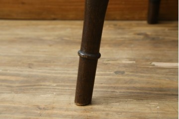 中古　松本民芸家具　背もたれの挽き物加工がお洒落な#49A型ワイコムチェア　定価約10万7千円　(R-087595)