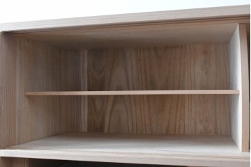 中古　伝統工芸士　中田静夫作　衣装盆付き　紀州着物箪笥　定価約100万円　(R-087598)