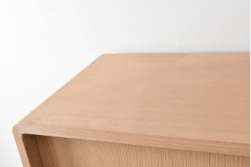 中古　伝統工芸士　中田静夫作　衣装盆付き　紀州着物箪笥　定価約100万円　(R-087598)