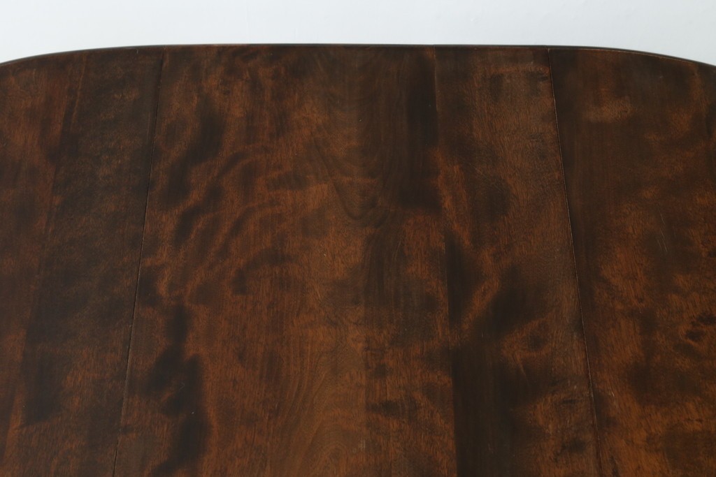 中古　松本民芸家具　挽物脚が目を引く27型バタフライ卓　(R-087599)