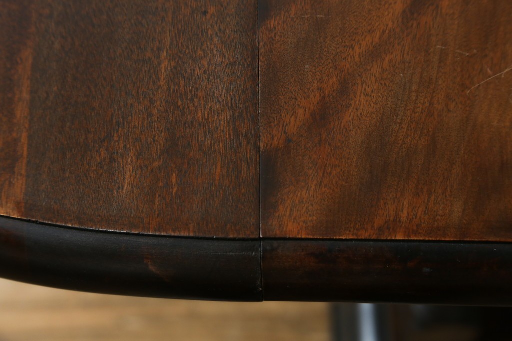 中古　松本民芸家具　挽物脚が目を引く27型バタフライ卓　(R-087599)