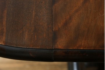 中古　松本民芸家具　挽物脚が目を引く27型バタフライ卓　(R-087599)