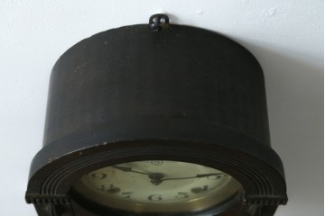 和製アンティーク　精工舎(SEIKOSHA、セイコー)　TRADE(S)MARK　アーチ形のシルエットが可愛らしい振り子時計　(R-087605)