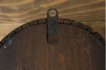 和製アンティーク　精工舎(SEIKOSHA、セイコー)　TRADE(S)MARK　アーチ形のシルエットが可愛らしい振り子時計　(R-087605)