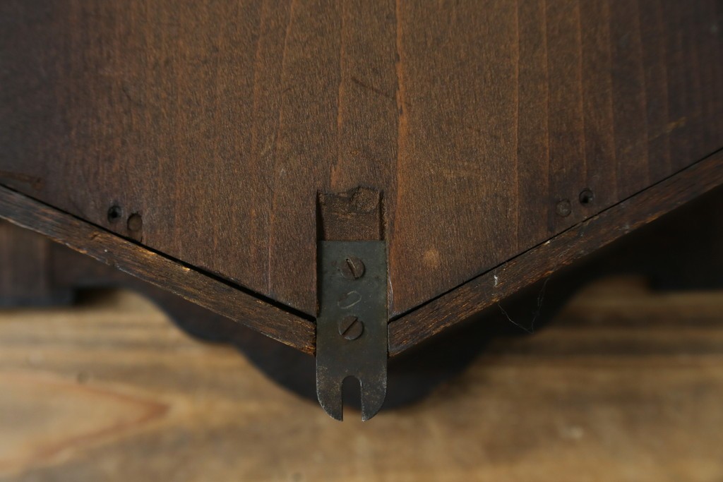 和製アンティーク　精工舎(SEIKOSHA、セイコー)　TRADE(S)MARK　アーチ形のシルエットが可愛らしい振り子時計　(R-087605)