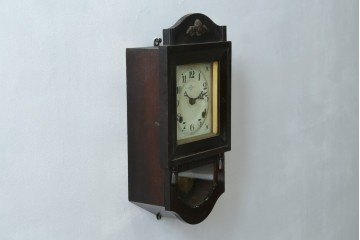 和製アンティーク　精工舎(SEIKOSHA、セイコー)　クラシカルなデザインの振り子時計　(R-087606)