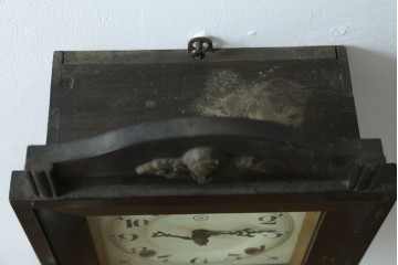 和製アンティーク　精工舎(SEIKOSHA、セイコー)　クラシカルなデザインの振り子時計　(R-087606)