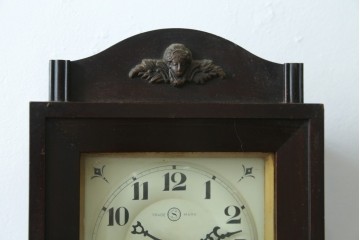 和製アンティーク　精工舎(SEIKOSHA、セイコー)　クラシカルなデザインの振り子時計　(R-087606)