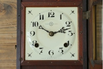 和製アンティーク　精工舎(SEIKOSHA、セイコー)　クラシカルなデザインの振り子時計　(R-087606)