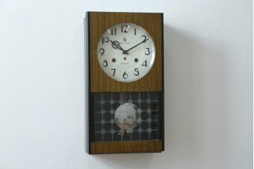 和製ヴィンテージ　愛知時計　Super Eight　30DAY　レトロな振り子時計　(R-087607)