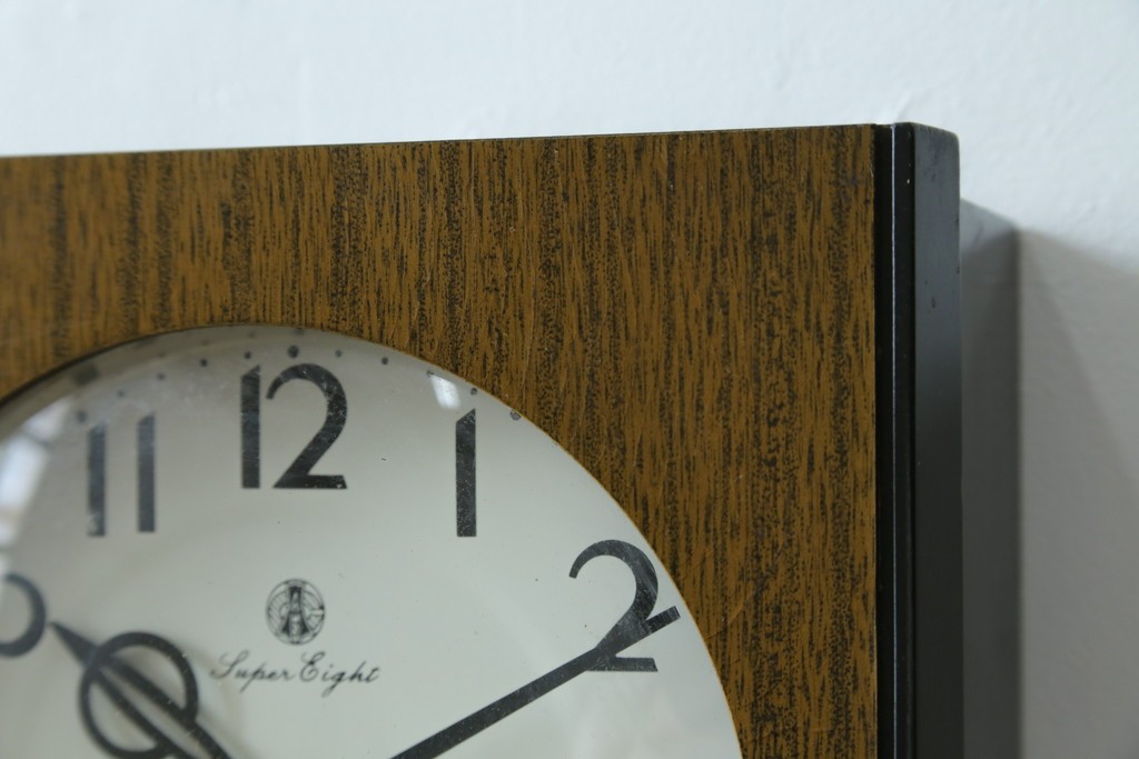 和製ヴィンテージ　愛知時計　Super Eight　30DAY　レトロな振り子時計　(R-087607)