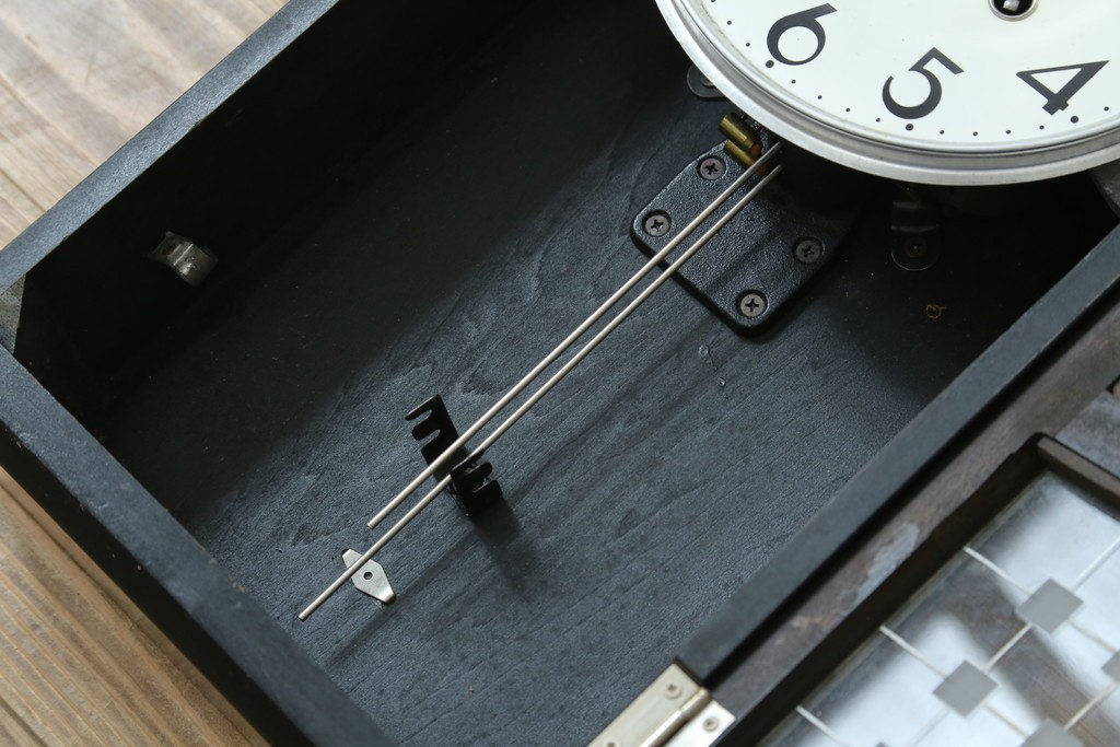 和製ヴィンテージ　愛知時計　Super Eight　30DAY　レトロな振り子時計　(R-087607)