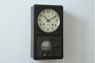 和製ヴィンテージ　精工舎(SEIKOSHA、セイコー)　TRADE(S)MARK　14DAY　モダンな意匠の振り子時計　(R-087608)