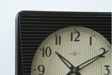 和製ヴィンテージ　精工舎(SEIKOSHA、セイコー)　TRADE(S)MARK　14DAY　モダンな意匠の振り子時計　(R-087608)