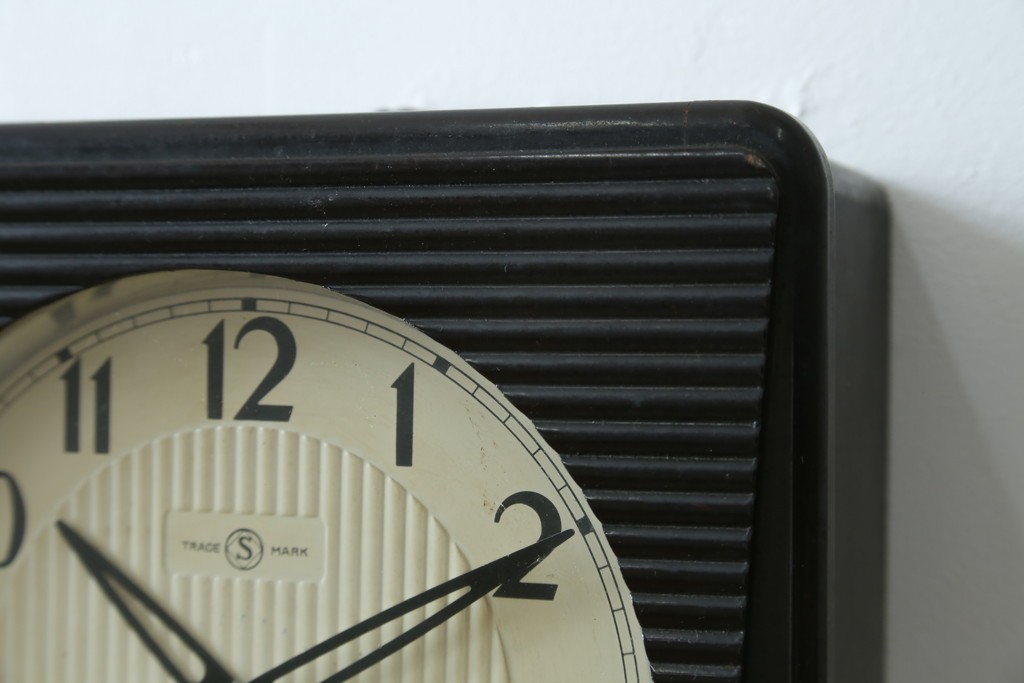 和製ヴィンテージ　精工舎(SEIKOSHA、セイコー)　TRADE(S)MARK　14DAY　モダンな意匠の振り子時計　(R-087608)