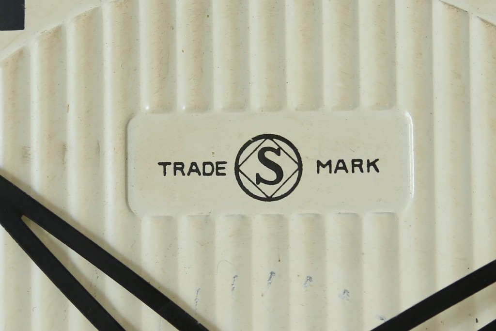 和製ヴィンテージ　精工舎(SEIKOSHA、セイコー)　TRADE(S)MARK　14DAY　モダンな意匠の振り子時計　(R-087608)