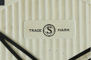 和製ヴィンテージ　精工舎(SEIKOSHA、セイコー)　TRADE(S)MARK　14DAY　モダンな意匠の振り子時計　(R-087608)