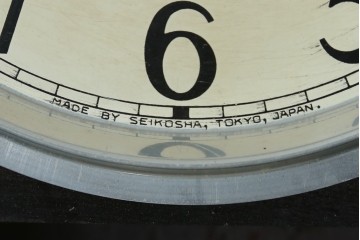 和製ヴィンテージ　精工舎(SEIKOSHA、セイコー)　TRADE(S)MARK　14DAY　モダンな意匠の振り子時計　(R-087608)