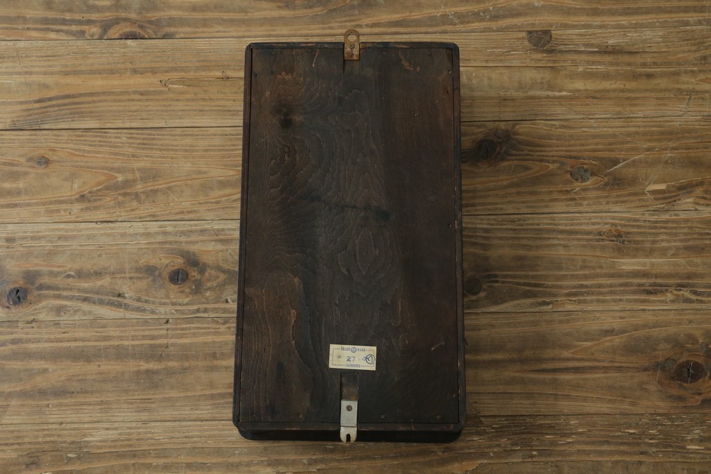 和製ヴィンテージ　精工舎(SEIKOSHA、セイコー)　TRADE(S)MARK　14DAY　モダンな意匠の振り子時計　(R-087608)