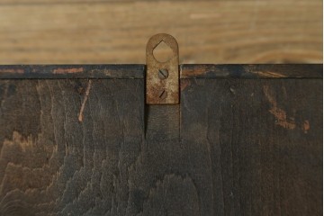 和製ヴィンテージ　精工舎(SEIKOSHA、セイコー)　TRADE(S)MARK　14DAY　モダンな意匠の振り子時計　(R-087608)