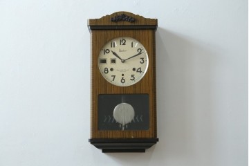 和製ヴィンテージ　協立時計工業株式会社(Kyoritu Clock)　Mastery(マスタリー)　40 DAYS　昭和レトロな振り子時計　(R-087609)