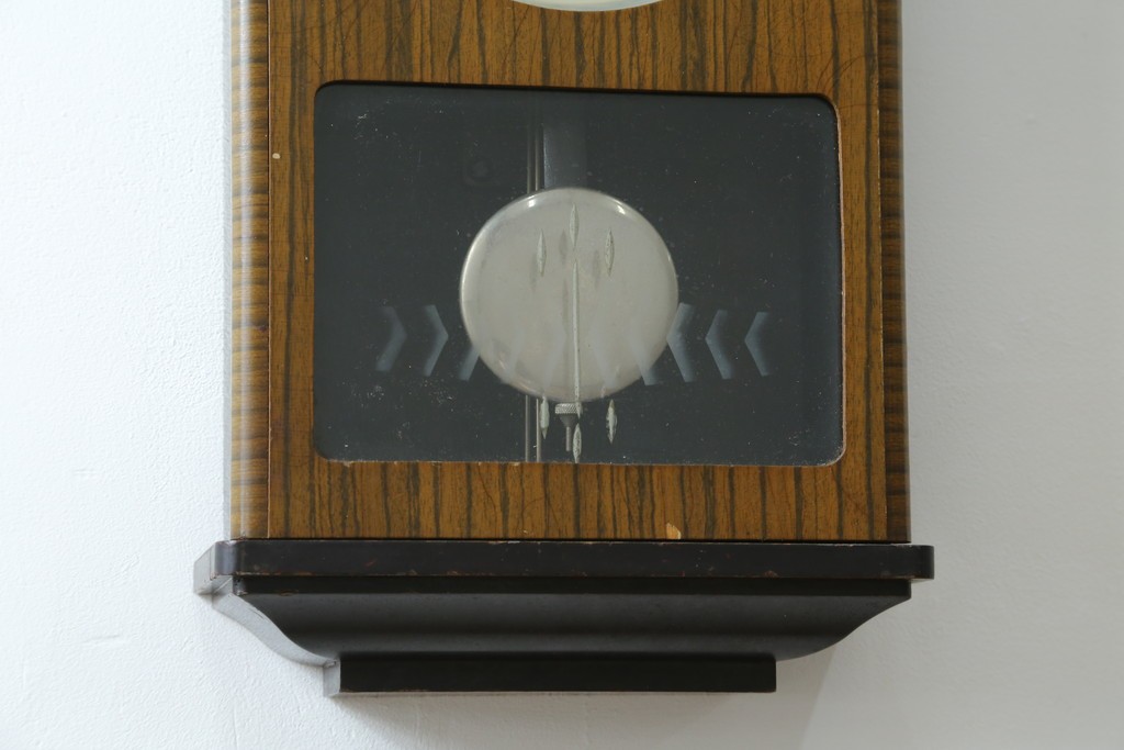 和製ヴィンテージ　協立時計工業株式会社(Kyoritu Clock)　Mastery(マスタリー)　40 DAYS　昭和レトロな振り子時計　(R-087609)