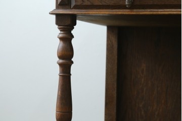 中古　美品　希少な廃番品　三越家具(現カントリーハウス)　Brugge(ブルージュ)　重厚感あるクラシカルなデスク　(R-087611)