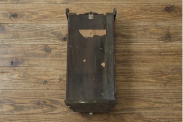 和製アンティーク　SATO CLOCK(佐藤時計製造株式会社)　振り子窓のデザインが印象的な時計　(R-087625)