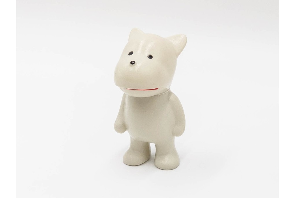 サクラ製　まんが日本昔ばなし　桃太郎　癒し顔が可愛い犬のソフビ人形　(R-087640)