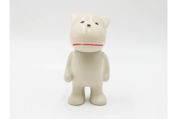 サクラ製　まんが日本昔ばなし　桃太郎　癒し顔が可愛い犬のソフビ人形　(R-087640)