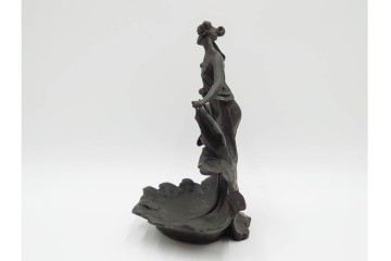 ジョゼフ・カーリエ　高さ約22cm　躍る女性のブロンズ像　(R-087643)