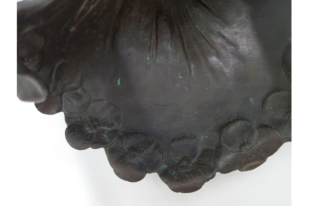 ジョゼフ・カーリエ　高さ約22cm　躍る女性のブロンズ像　(R-087643)