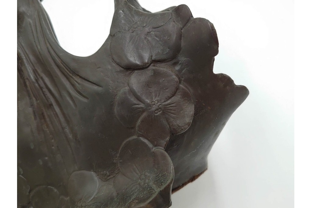 ジョゼフ・カーリエ　高さ約22cm　躍る女性のブロンズ像　(R-087643)