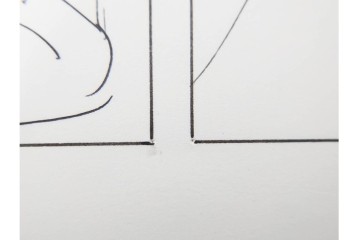小島功　肉筆原画　「ファミリーONE」　漫画原稿等12枚セット　(R-087652)