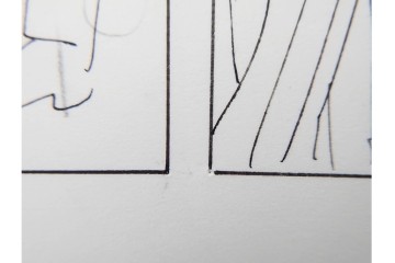 小島功　肉筆原画　「ファミリーONE」　漫画原稿10枚セット　(R-087660)