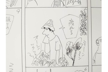 小島功　肉筆原画　「ファミリーONE」　漫画原稿10枚セット　(R-087661)