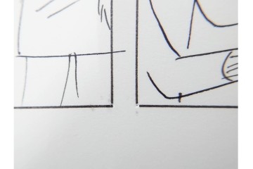 小島功　肉筆原画　「ファミリーONE」　漫画原稿10枚セット　(R-087664)