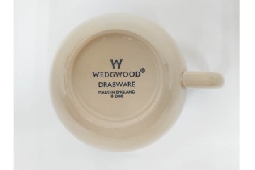 希少　イギリスヴィンテージ　WEDGWOOD(ウェッジウッド)　DRABWARE(ドラブウェア)　トリオ6客セット　(R-087669)