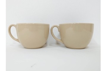 希少　イギリスヴィンテージ　WEDGWOOD(ウェッジウッド)　DRABWARE(ドラブウェア)　トリオ6客セット　(R-087669)