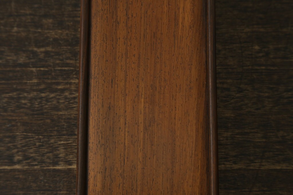 中古　美品　通産大臣指定伝統的工芸品　大阪唐木指物　吉勝作　紫檀材　端正なつくりの収納箱　(R-087680)