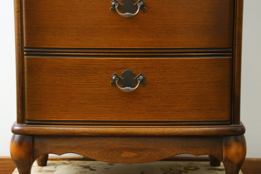 中古　美品　CONDE HOUSE(カンディハウス)　すらりとした縦長フォルムのジュエリーチェスト　定価約28万円　(R-087687)