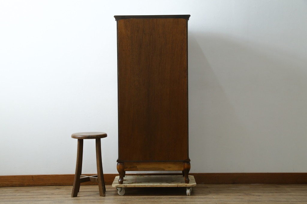 中古　美品　CONDE HOUSE(カンディハウス)　すらりとした縦長フォルムのジュエリーチェスト　定価約28万円　(R-087687)