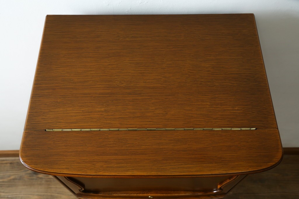 中古　美品　松永工房　Continue(カンティーニュ)　すらりとした縦長フォルムのジュエリーチェスト　定価約28万円　(R-087687)