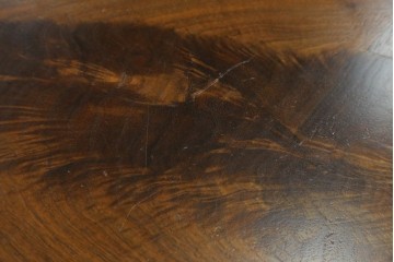中古　桜製作所創業者・永見眞一氏サイン入り!!　ジョージ・ナカシマ(George Nakashima)　素材を活かした造形が魅力のコノイドテーブル　(R-087692)