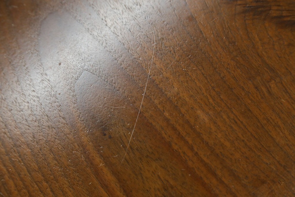 中古　桜製作所創業者・永見眞一氏サイン入り!!　ジョージ・ナカシマ(George Nakashima)　素材を活かした造形が魅力のコノイドテーブル　(R-087692)