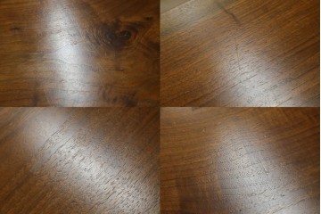 中古　桜製作所創業者・永見眞一氏サイン入り!!　ジョージ・ナカシマ(George Nakashima)　素材を活かした造形が魅力のコノイドテーブル　(R-087692)